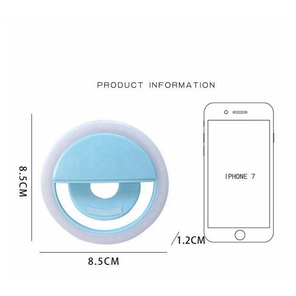 Selfie Clip-On Phone Ring Light