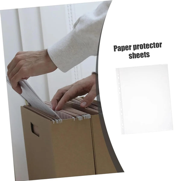 A4 Punched Pocket Folder