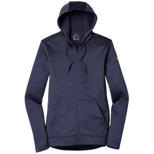 Nike Ladies Therma-FIT Full-Zip Fleece Hoodie.