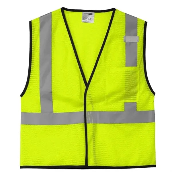 CornerStone ANSI 107 Class 2 Economy Mesh One-Pocket Vest.