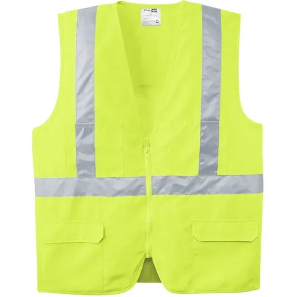 CornerStone - ANSI 107 Class 2 Mesh Back Safety Vest.