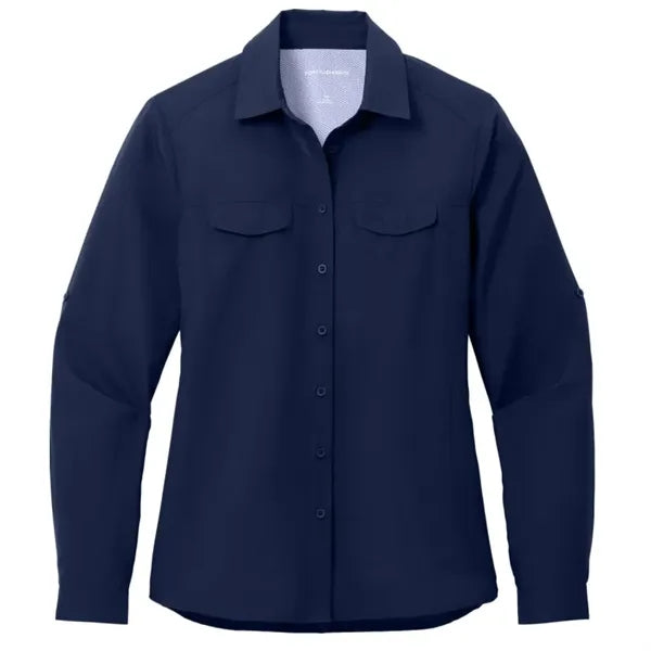Port Authority Ladies Long Sleeve UV Daybreak Shirt