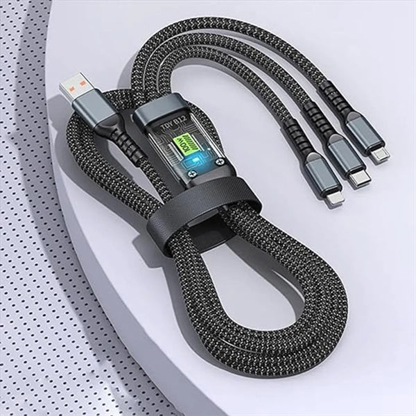3-In-1 Super Fast Charging Cable