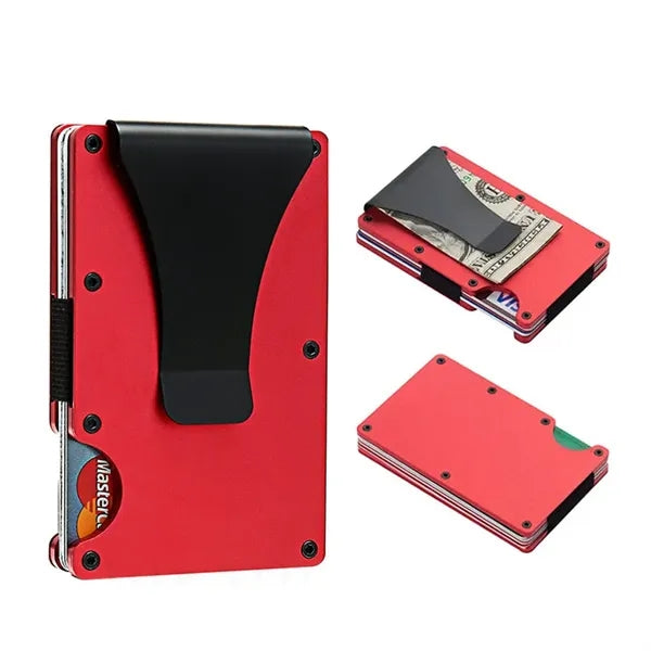 RFID Blocking Aluminium Alloy Credit Card Clip