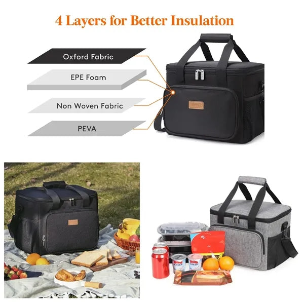 Large Insulated Lunch Bag