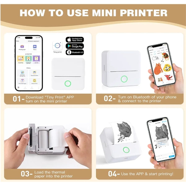 Thermal Mini Printer