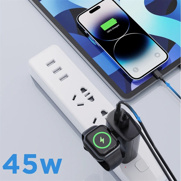 20W PD 3-in-1 Charger with Dual Ports