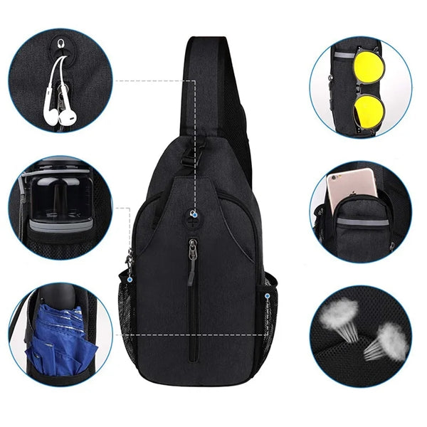 Crossbody Backpack with Phone Holder