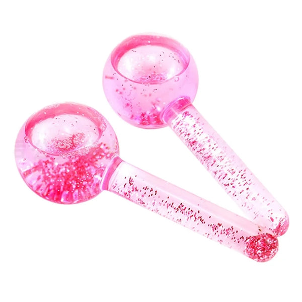 2pcs Facial Massage Globes Roller