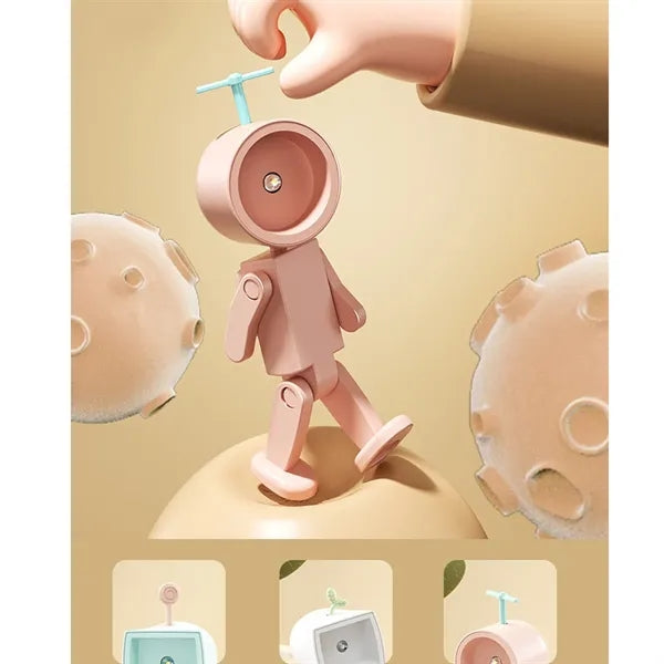 Cartoon Astronaut Led Night Lamp