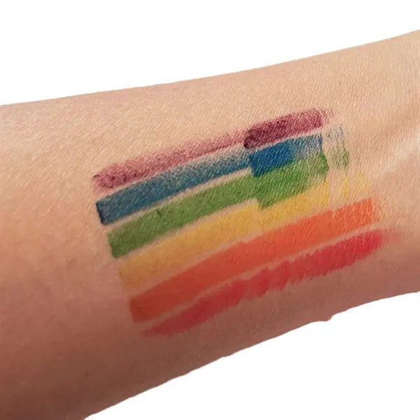 Rainbow National Flag Color Face Paint