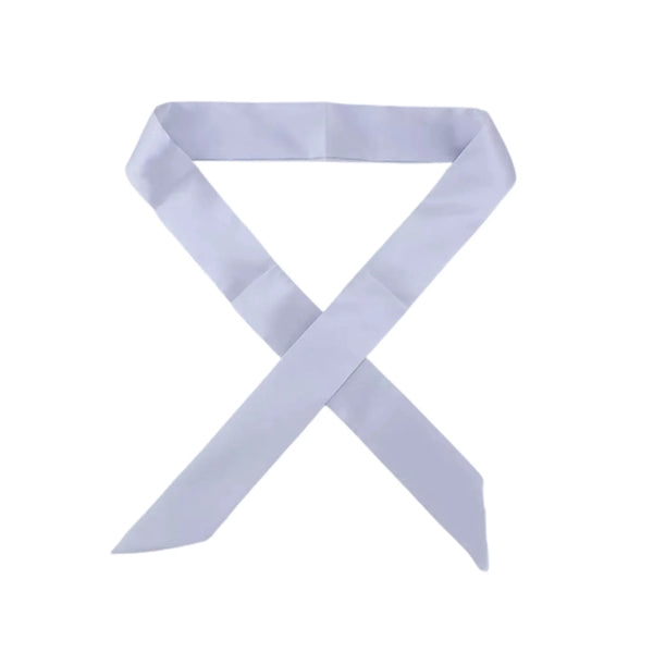 Solid Satin Lady Scarf Towel
