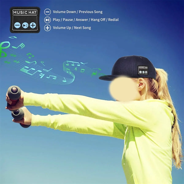 Wireless Smart Speaker Baseball Cap