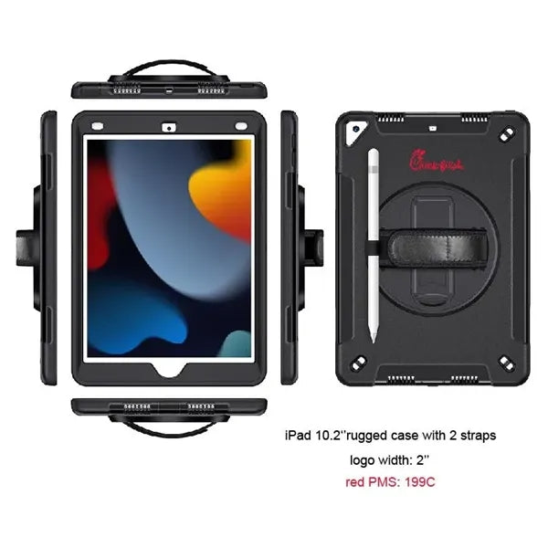 iPad 10.2" 2019 Rugged Shoulder Strap Case