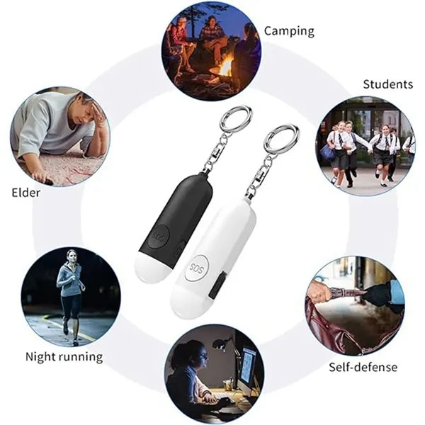 130DB Personal Safety Alarm for Women Children Elderly