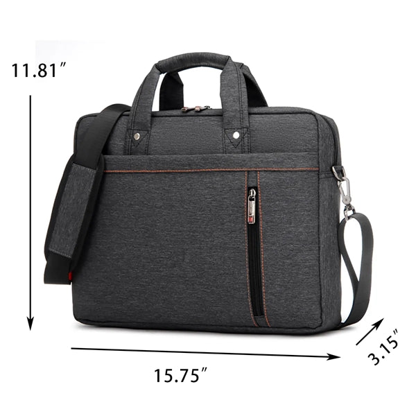 15.6" Business Briefcase Protective Laptop Work Shoulder Bag
