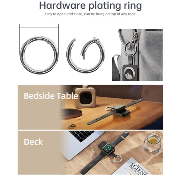 1000mAh Portable Watch Power Bank Charger