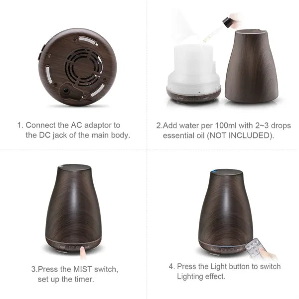 Diffusers for Essential Oils Aromatherapy