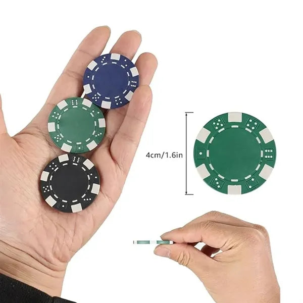 11.5-Gram Poker Chips for Card Board Game