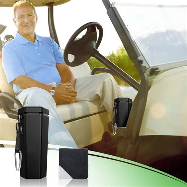 Golf Ball Washer Cleaner Cup with Towel