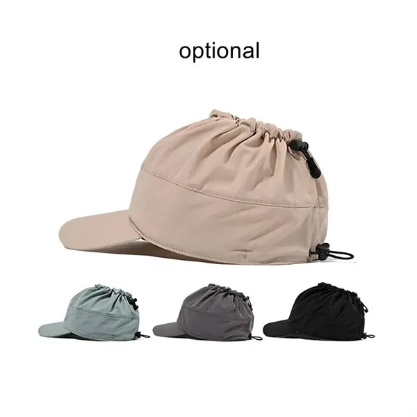 Fast Dry Baseball Cap Hat with holder for Sun Glasses