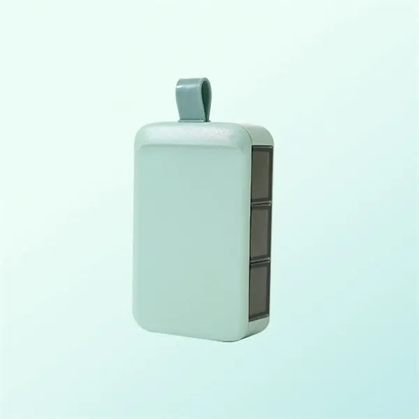 Portable Pop-Out Day Pill Organizer Dispenser