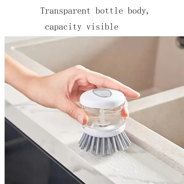 Soap Dispensing Palm Brush