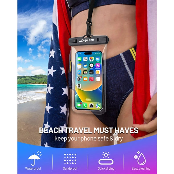 Waterproof Phone Holder with Lanyard
