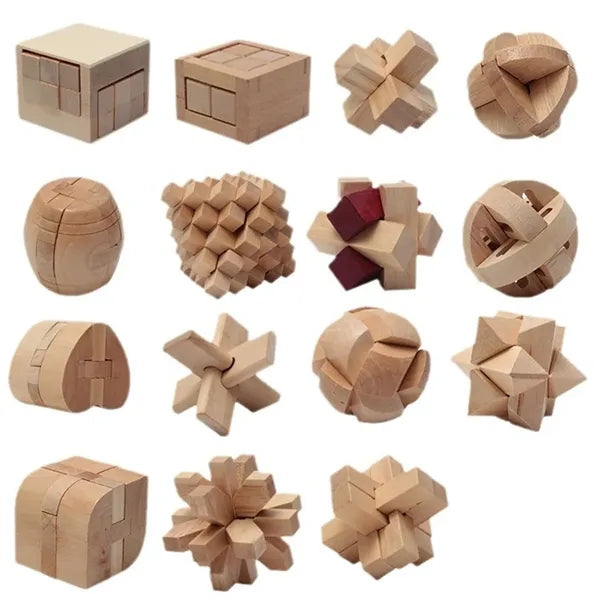 3D Wooden Puzzle