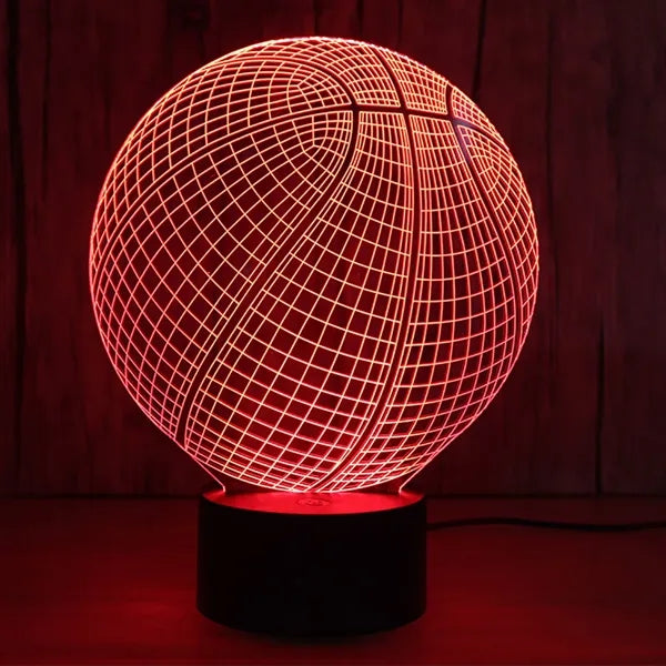 Basketball Night Light Desk Led Lamp