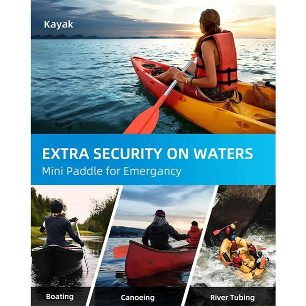 Emergency Telescoping Paddle for Boating