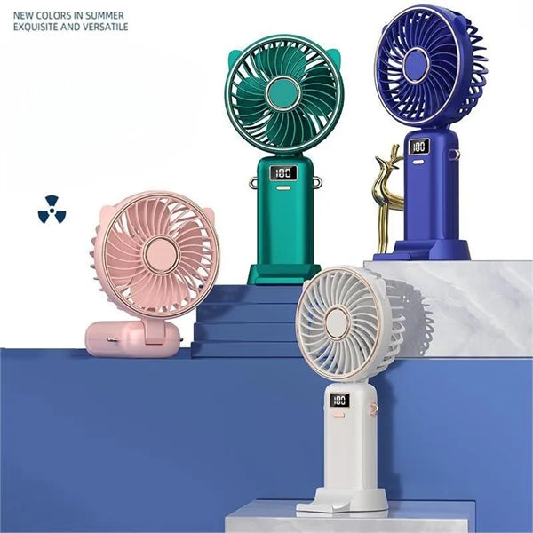 Digital Aromatherapy Portable Fan