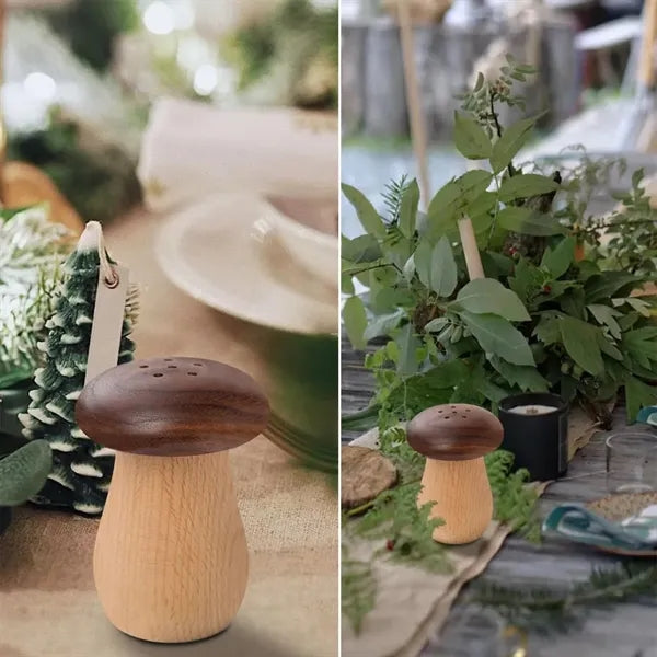 Wooden Mushroom Toothholder