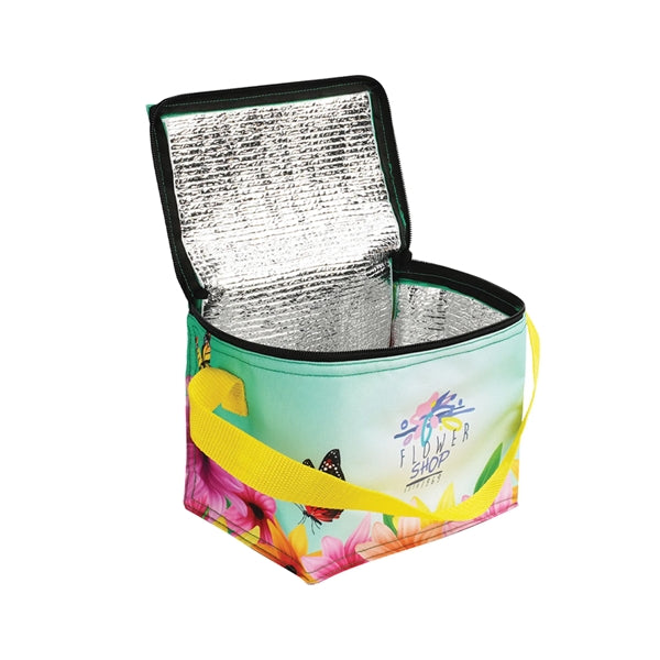 Sublimated Cooler 7 1/2" x 6" x 6" - Dye Sublimation