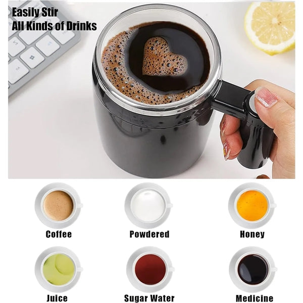 Magnetic Self Stirring Mug