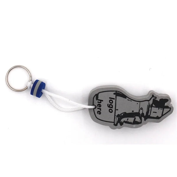 heavy-duty boat, Fishing, pool Floating Keychain