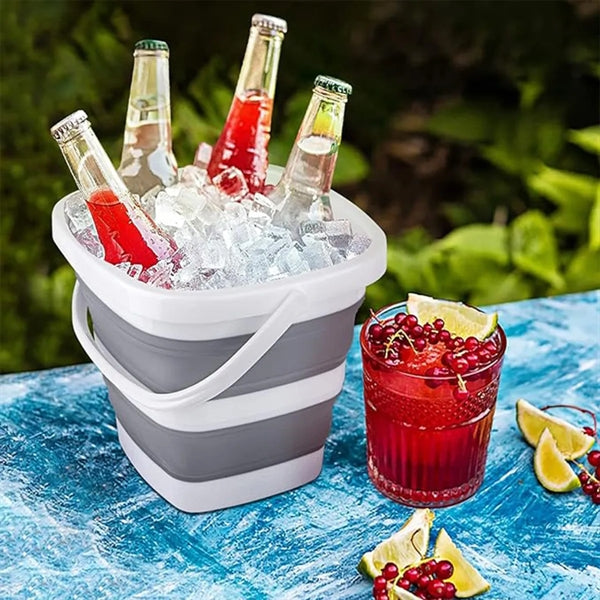 Portable Outdoor Space Saving Collapsible Bucket