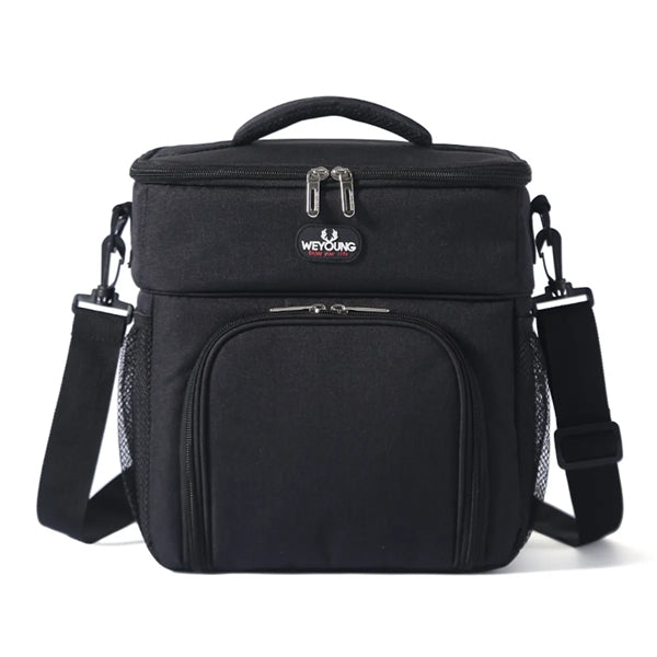 Double Layer Insulated Lunch Cooler Bag