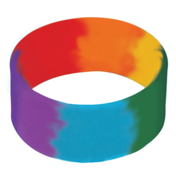 1" Screen Printed Silicone Wristbands - 5 Business Days