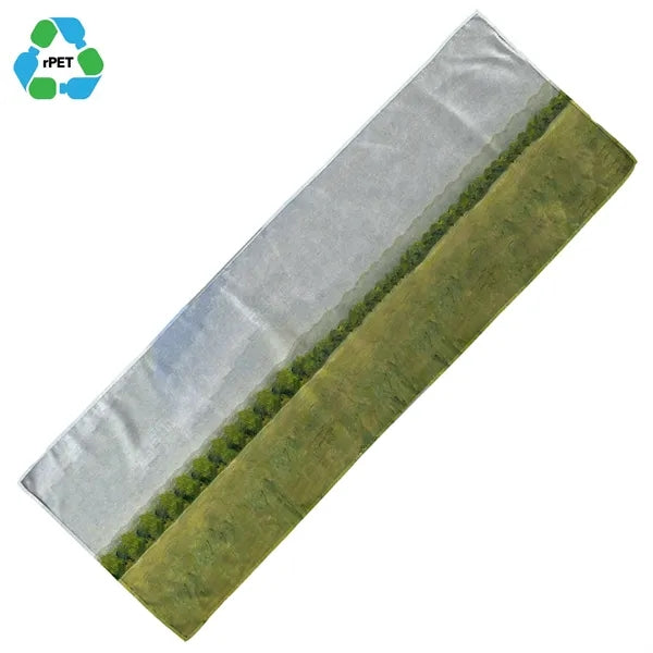 12"x 36" Eco-friendly rPET Sublimated Microfiber Velour Golf