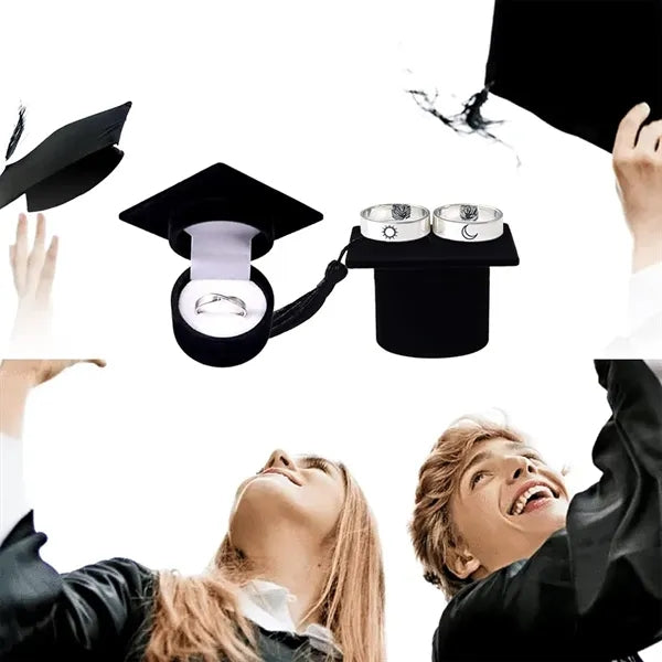 Graduation Cap Ring Box