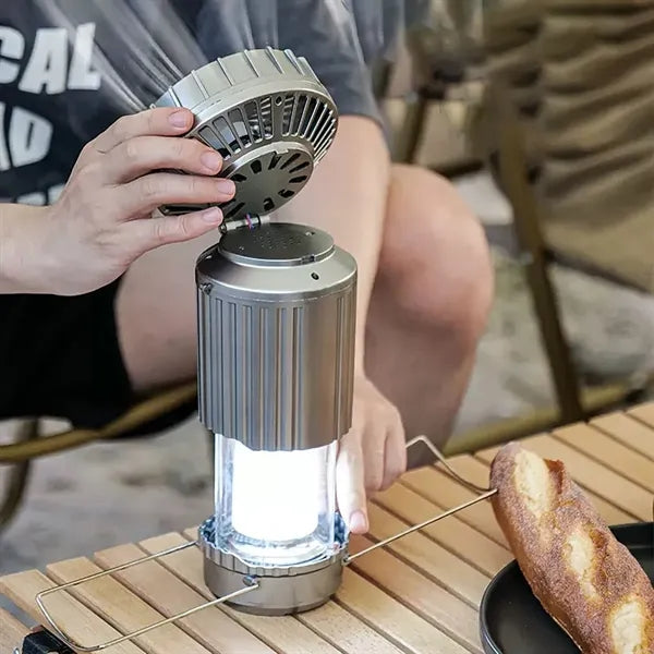 Solar Lantern Powered Light & Fan