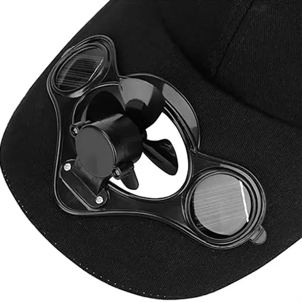 Solar Fan Baseball Cap