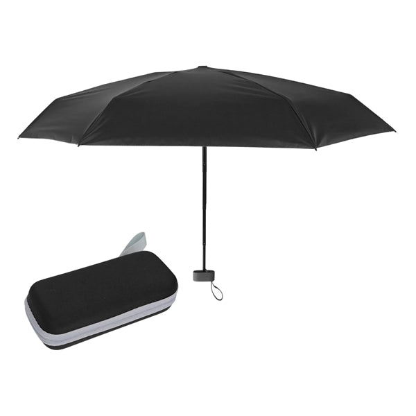 38" Arc Folding Travel Umbrella with Eva Case
