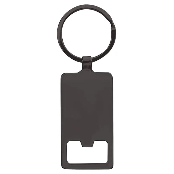 Saugus Key Chain Bottle Opener - Black