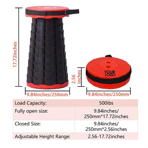 Collapsible Portable Folding Stool