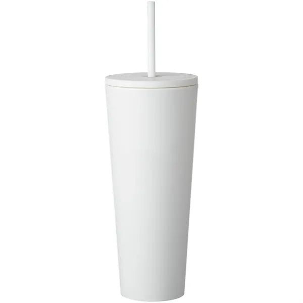 Kenai Plastic Tumbler, 24 oz, with Straw