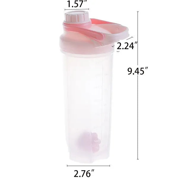Shaker Bottle For Protein Mixes,