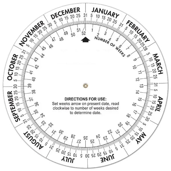Custom Date Finder Wheel