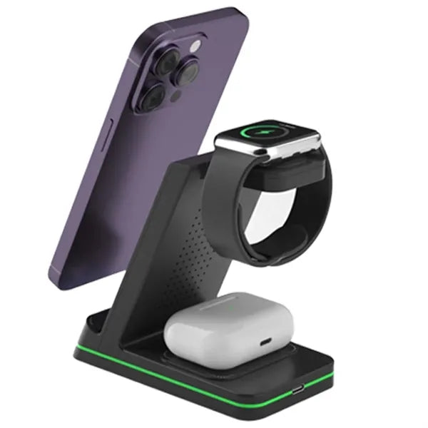 3-in-1 Wireless High Compatibility Fast Charging Station